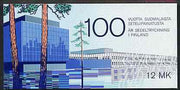Booklet - Finland 1985 Centenary of Finnish Banknote Printing 12m booklet complete and pristine, SG SB18