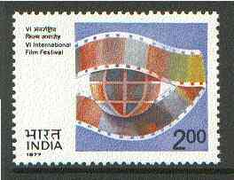 India 1977 International Film Festival unmounted mint SG 837*