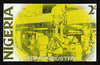 Nigeria - Original artwork probably intended for the 1961 definitive series - showing Soap Industry (2s value) by unknown artist in black ink with yellow wash,,8" x 5" mounted on board
