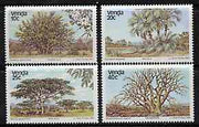 Venda 1983 Indigenous Trees #2 set of 4 unmounted mint, SG 79-82*