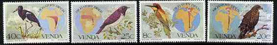 Venda 1983 Migratory Birds #1 set of 4 unmounted mint, SG 71-74