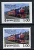 Sri Lanka 1986 Inaugural Run of 'Viceroy Special' Train full colour die proof on plastic card (ex archives) as SG 924 plus issued stamp