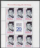 Somaliland 2000 Honoured Personality of the 20th Century - Princess Diana perf sheetlet containing 8 values plus label, unmounted mint. Note this item is privately produced and is offered purely on its thematic appeal