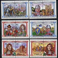 St Vincent - Union Island 1984 British Monarchs (Leaders of the World) set of 12 unmounted mint