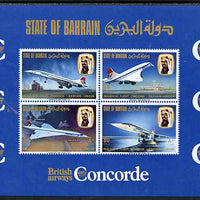 Bahrain 1976 Concorde imperf m/sheet unmounted mint, SG MS 236