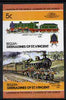 St Vincent - Bequia 1984 Locomotives #2 (Leaders of the World) 5c (4-4-2 Jersey Lily) imperf se-tenant pair unmounted mint*