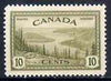 Canada 1946-47 KG6 Peace 10c Great Bear Lakes unmounted mint SG 402*