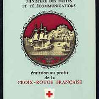 France 1967 Red Cross (Museum Ivories) 3f Booklet complete and very fine, SG XSB17