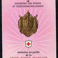 France 1966 Red Cross (Nurses) 3f Booklet complete and very fine SG XSB16