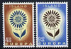 Iceland 1964 Europa set of 2, SG 416-17, Mi 385-86*