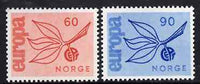 Norway 1965 Europa set of 2, SG 581-82, Mi 532-33*