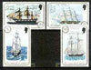 Tristan da Cunha 1983 Ships (2nd series) set of 4 unmounted mint, SG 341-44 (gutter pairs pro-rata)