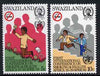 Swaziland 1982 Pan African Conference on Smoking & Health set of 2 unmounted mint, SG 397-98*