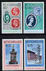 Seychelles 1978 Coronation 25th Anniversary set of 4 unmounted mint, SG 428-31 (gutter pairs pro-rata)
