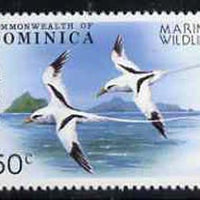 Dominica 1979 Tropic Bird 50c unmounted mint from Marine Wildlife set, SG 662*