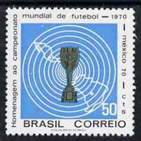 Brazil 1970 Football World Cup Championship unmounted mint, SG 1298*