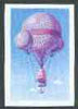St Thomas & Prince Islands 1980 Balloons 7Db (John Wise) imperf progressive proof printed in blue & magenta only unmounted mint