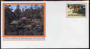 Norfolk Island 1982c 'Island Life' 24c pre-stamped p/stat envelope featuring Norfolk home built of local Pine