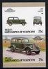 St Vincent - Bequia 1987 Cars #7 (Leaders of the World) 75c (1936 Ford Popular) imperf se-tenant proof pair in issued colours from limited printing unmounted mint*