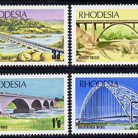 Rhodesia 1969 Bridges of Rhodesia set of 4 unmounted mint, SG 435-8