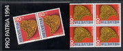 Switzerland 1994 Pro Patria booklet complete and very fine, SG PSB5