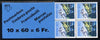 Switzerland 1993 Lake Taney 6r booklet complete and very fine, SG PS62