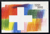 Switzerland 1991 700th Anniversary 4f booklet complete and very fine, SG PS61