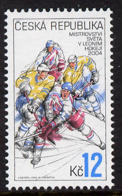 Czech Republic 2004 Ice Hockey Championships 12k unmounted mint SG 394