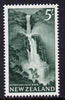 New Zealand 1960-66 Sutherland Falls 5s (from def set) unmounted mint, SG 800