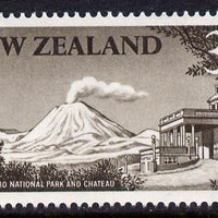 New Zealand 1960-66 Tongariro National Park 3s blackish-brown (from def set) unmounted mint, SG 799