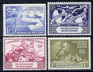 Bechuanaland 1949 KG6 75th Anniversary of Universal Postal Union set of 4 unmounted mint, SG138-41