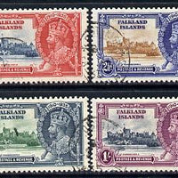 Falkland Islands 1935 KG5 Silver Jubilee set of 4 cds used SG 139-42