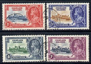 Falkland Islands 1935 KG5 Silver Jubilee set of 4 cds used SG 139-42