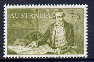 Australia 1963-65 Navigators 7s6d Captain Cook unmounted mint SG 357