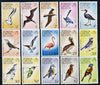 Turks & Caicos Islands 1976 Birds definitive set ex 5c - 15 values unmounted mint SG 361-464