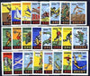 Match Box Labels - complete set of 24 Sports & Pastimes, superb unused condition (Yugoslavian Drava series)