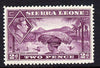 Sierra Leone 1938-44 KG6 Rice Harvesting 2d mauve unmounted mint SG 191