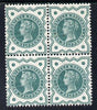 Great Britain 1900 QV 1/2d blue-green block of 4 mounted mint SG213