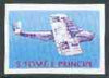 St Thomas & Prince Islands 1979 Aviation History 7Db (Dornier DO X) imperf progressive proof printed in blue & magenta only unmounted mint