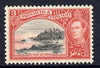 Trinidad & Tobago 1938-44 KG6 3c black & scarlet unmounted mint SG 248