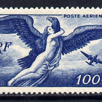 France 1946-47 Air 100f ultramarine unmounted mint SG 969