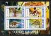 Malawi 2013 Dinosaurs #1 perf sheetlet containing 4 values unmounted mint