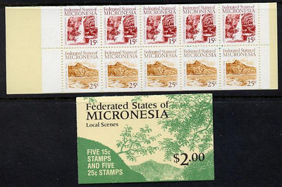 Micronesia 1988 $2.00 booklet complete and find SG SB2
