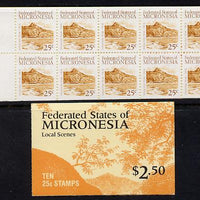 Micronesia 1988 $2.50 booklet complete and find SG SB3