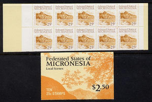 Micronesia 1988 $2.50 booklet complete and find SG SB3