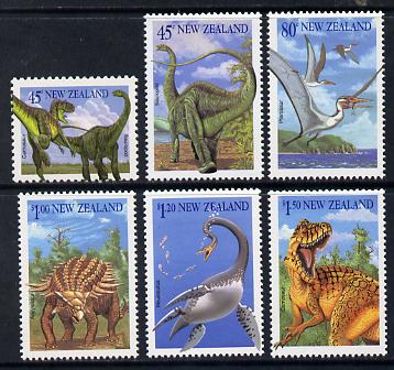 New Zealand 1993 Prehistoric Animals set of 6 unmounted mint SG 1762-67