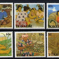 Tokelau 1990 Women's Handicrafts perf set of 6 unmounted mint SG 177-82