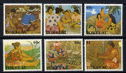 Tokelau 1990 Women's Handicrafts perf set of 6 unmounted mint SG 177-82