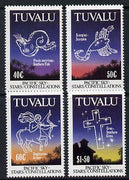 Tuvalu 1992 Pacific Star Constellations set of 4 unmounted mint SG 621-4