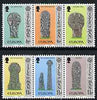Isle of Man 1978 Europa (Sculpture) set of 6 (2 se-tenant strips of 3) unmounted mint SG 133-38
